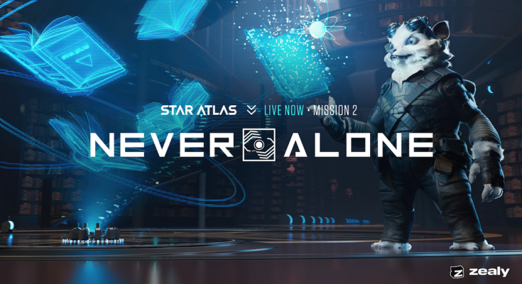 Comienza un nuevo capítulo: Misión Nunca Solo 2: ¡La búsqueda de Etira ya está disponible!  |  de Star Atlas |  Atlas estelar